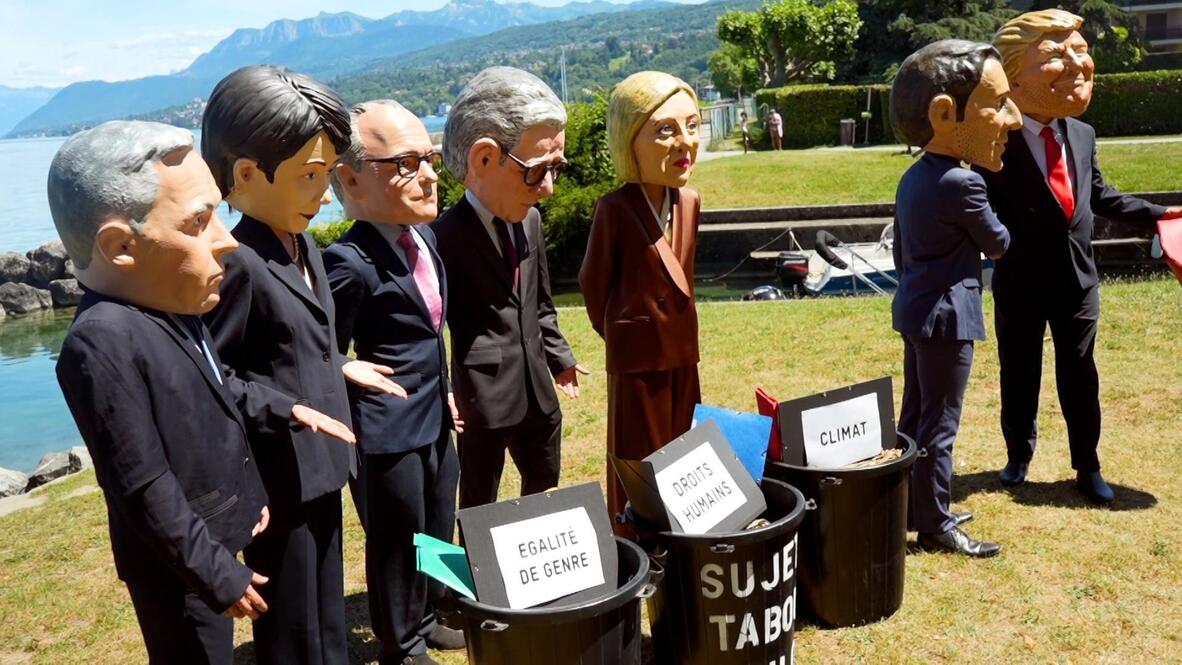Activists Target G7 Over Inequality