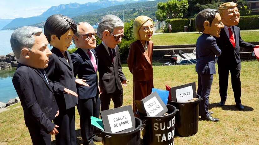 Activists Target G7 Over Inequality