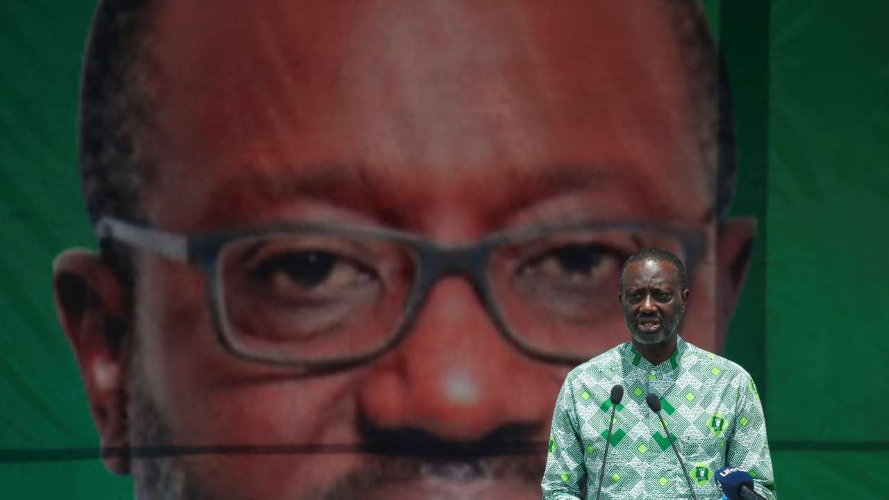 Tidjane Thiam, president of the PDCI, holds his first official meeting in Soubre