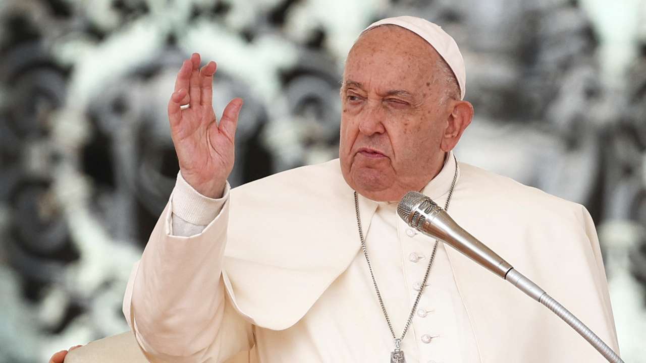 Pope Francis holds weekly audience