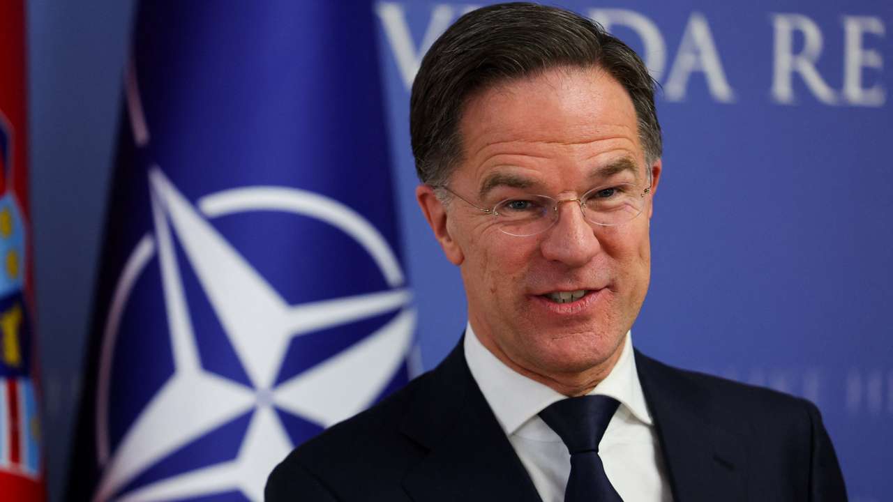 FILE PHOTO: NATO Secretary General Mark Rutte visits Croatia