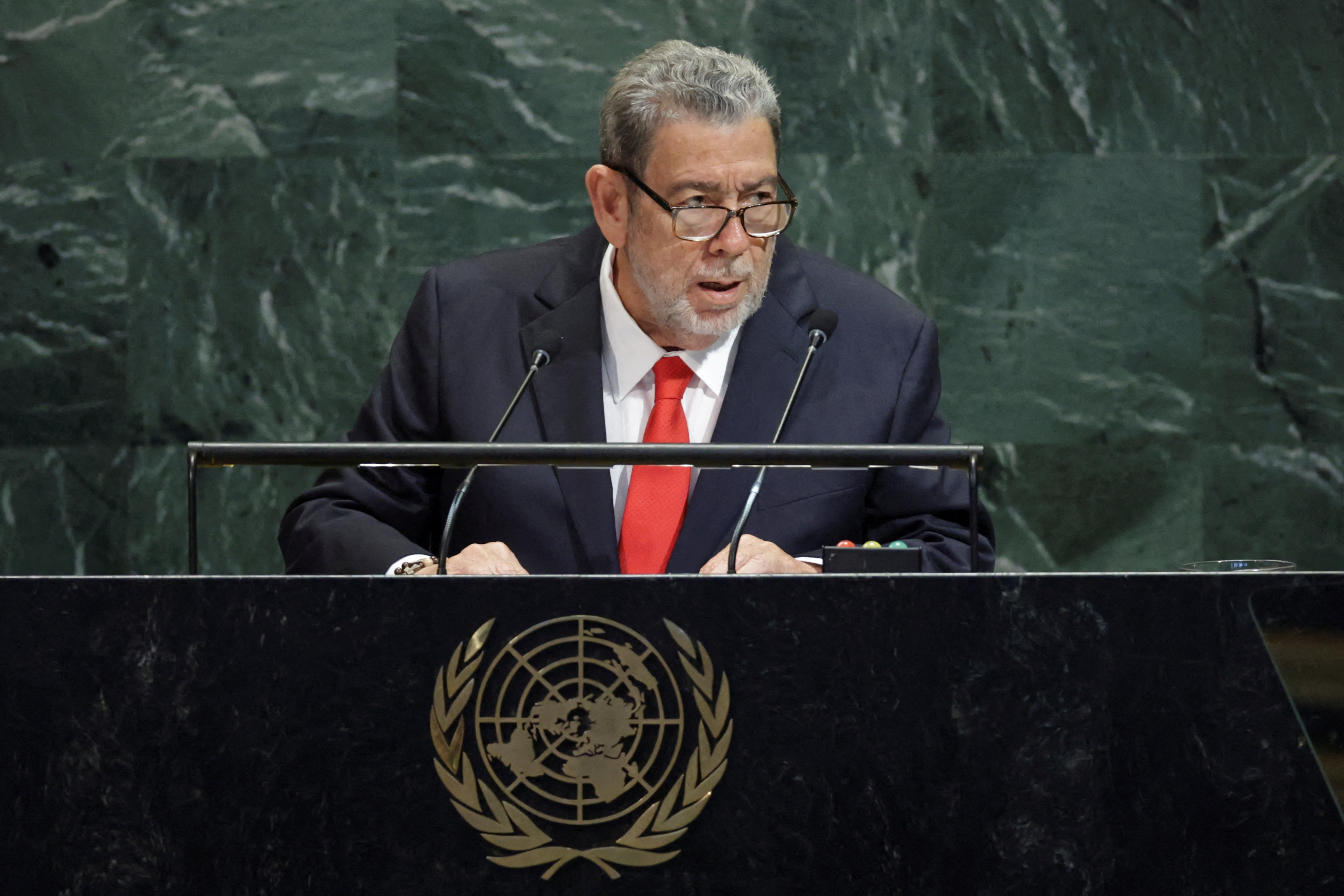 FILE PHOTO: 80th United Nations General Assembly at U.N. headquarters in New York City