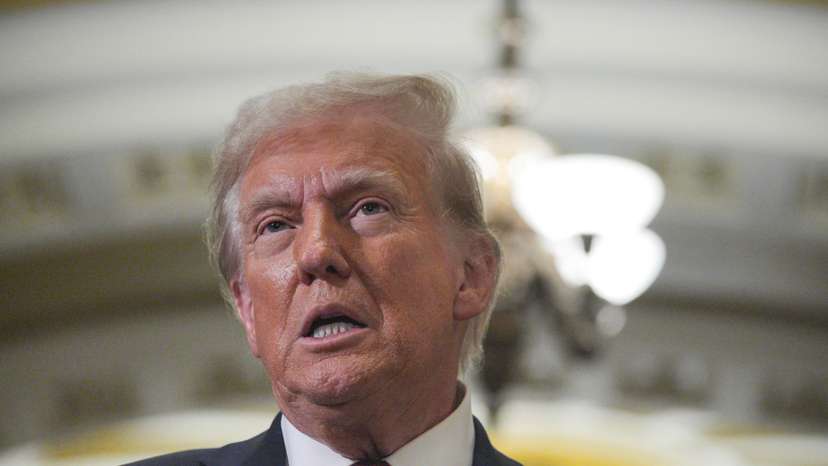 U.S. President-elect Donald Trump at the U.S. Capitol in Washington