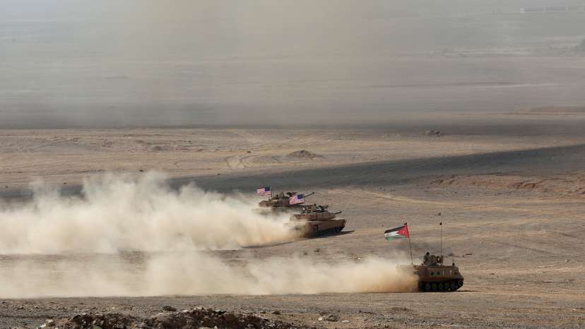 FILE PHOTO: Partner countries participate in 'Eager Lion' military exercises in Jordan