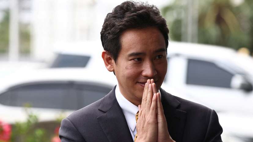 Thai Constitutional Court to rule on Pita's media shareholding case, in Bangkok