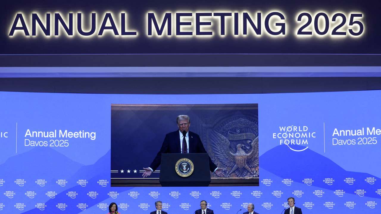 55th annual World Economic Forum (WEF) meeting in Davos