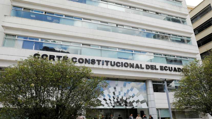 FILE PHOTO: Constitutional Court of Ecuador