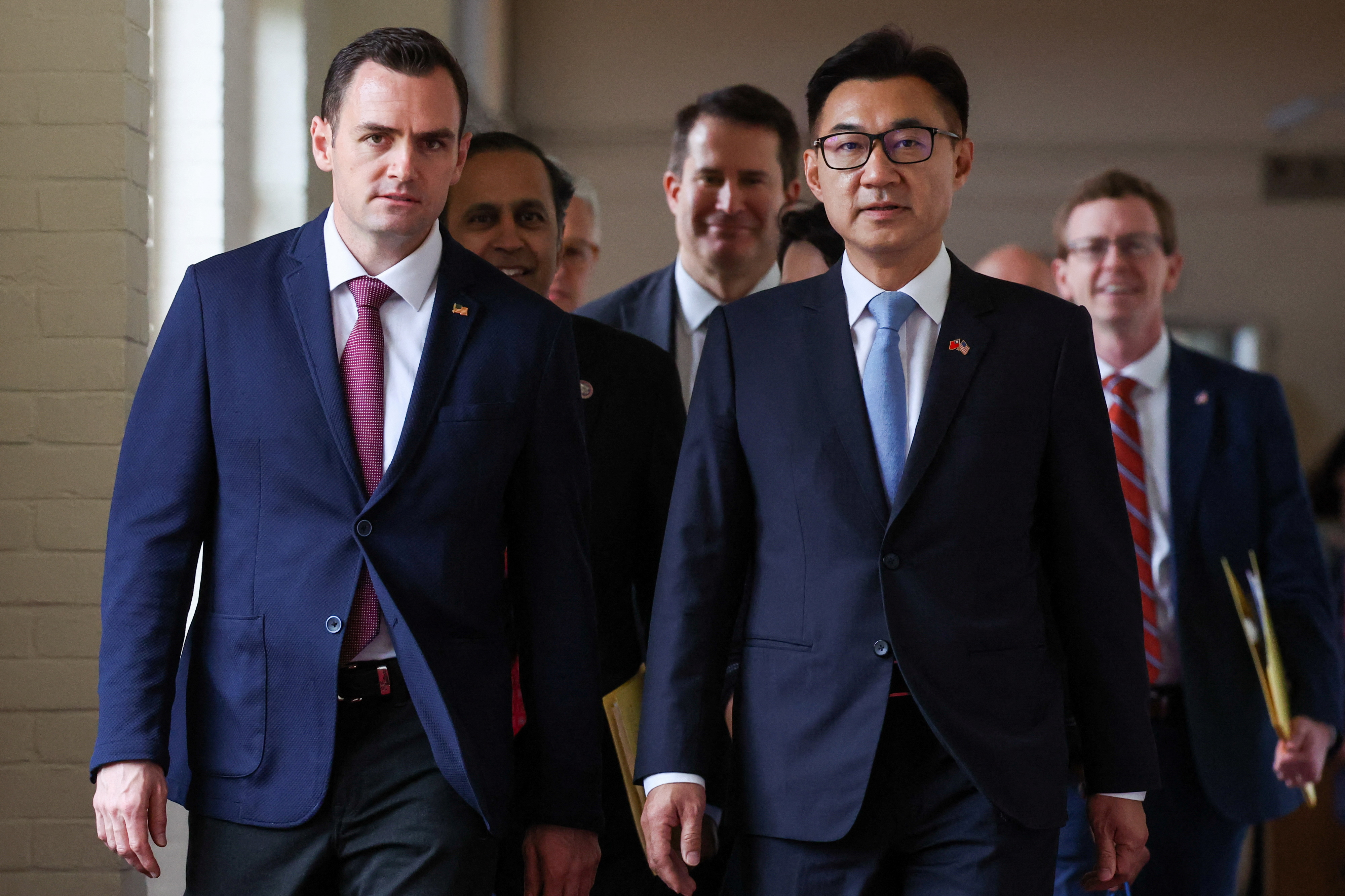 U.S. Representative Mike Gallagher visits Taipei