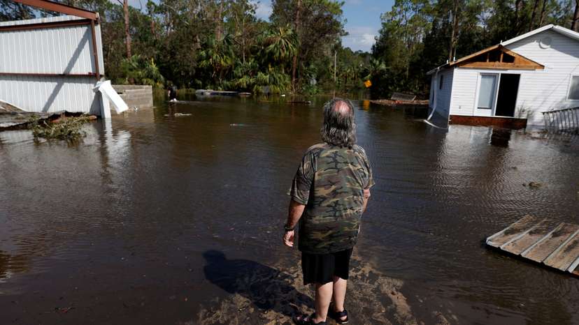 Aftermath of Hurricane Helene in Florida
