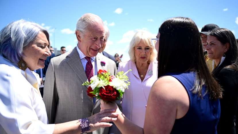 King Charles III and Queen Camilla arrival at Ottawa Airport