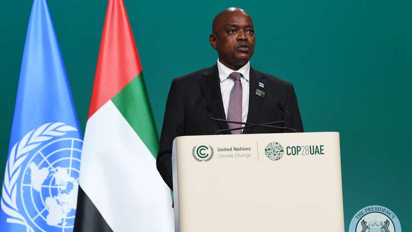 Mokgweetsi Masisi Botswana President