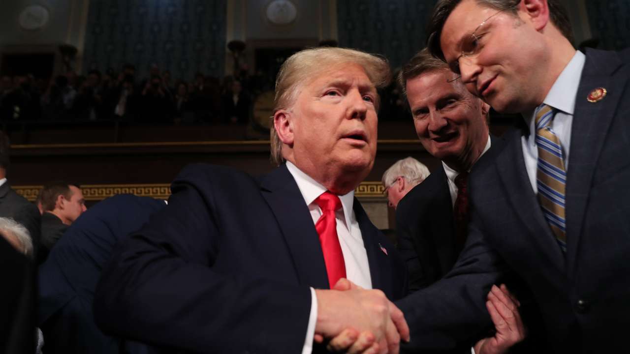 U.S. President Trump delivers State of the Union address at the U.S. Capitol in Washington