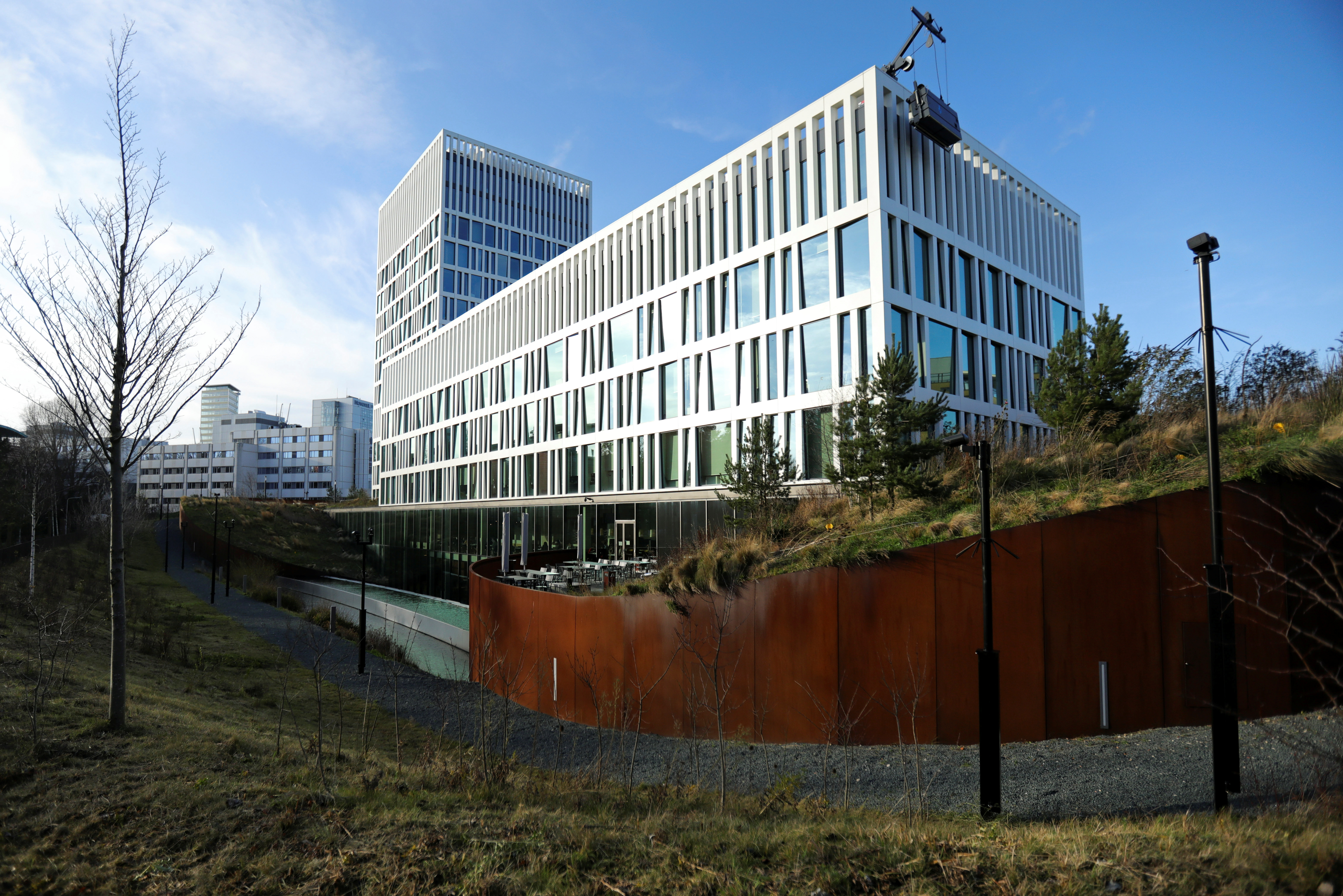 General view of the Eurojust building in The Hague
