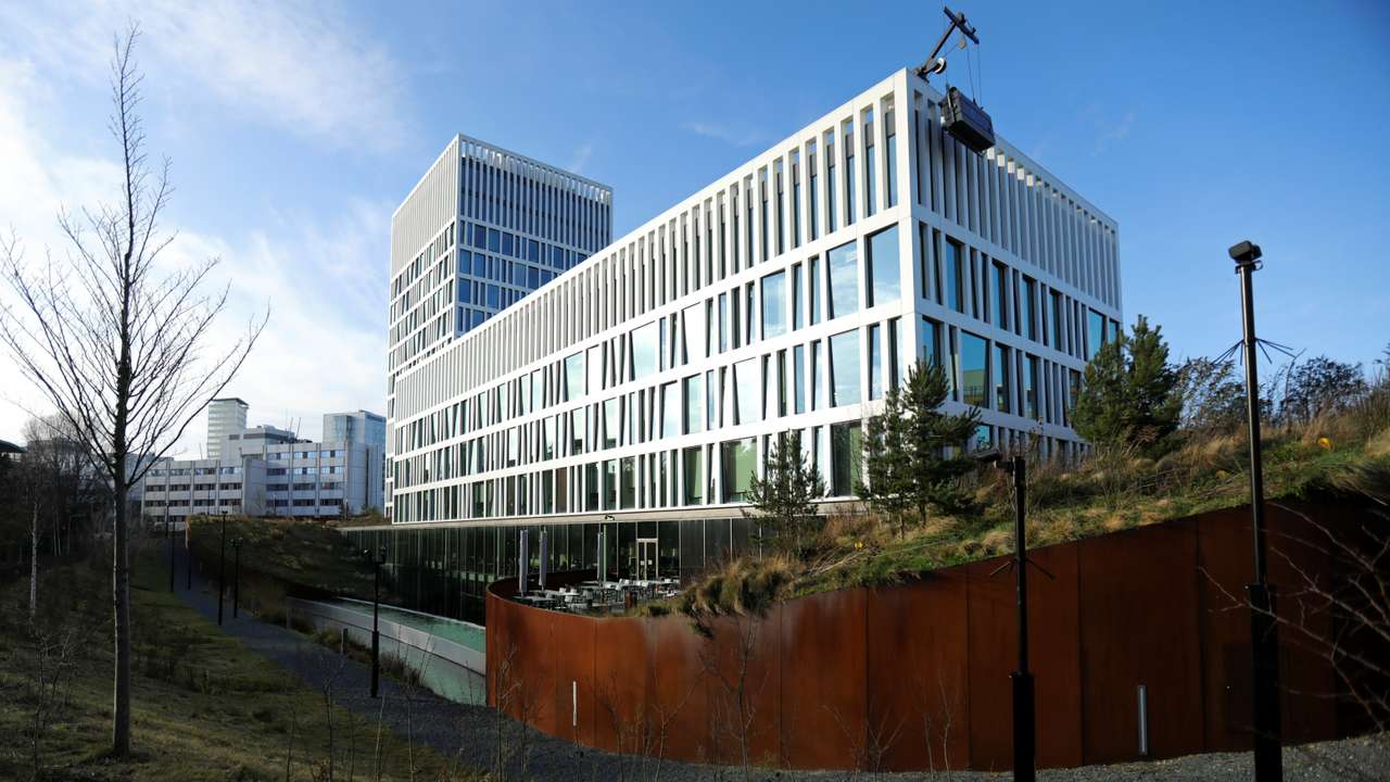 General view of the Eurojust building in The Hague