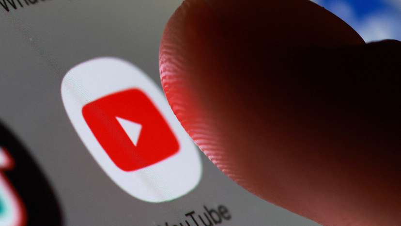 Illustration shows YouTube app
