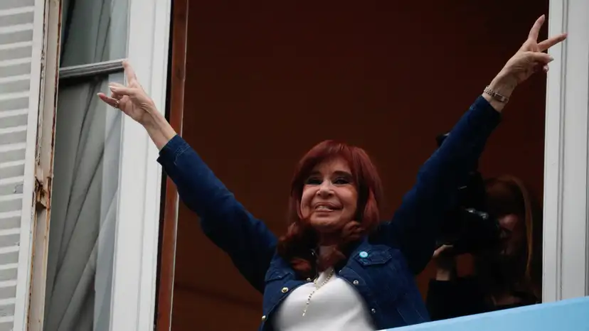 Peronists commemorate Loyalty Day and show support for former President Cristina Fernandez de Kirchner, in Buenos Aires
