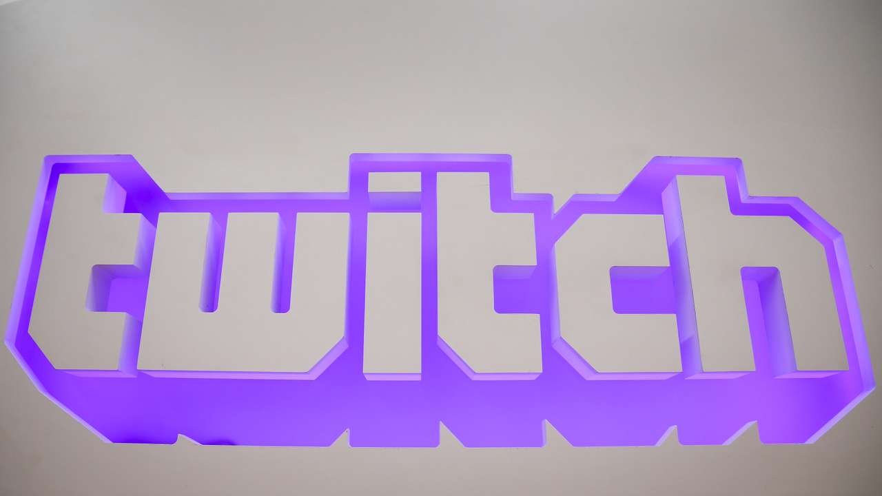 The twitch logo is seen at the offices of Twitch Interactive Inc, a social video platform and gaming community owned by Amazon, in San Francisco, California