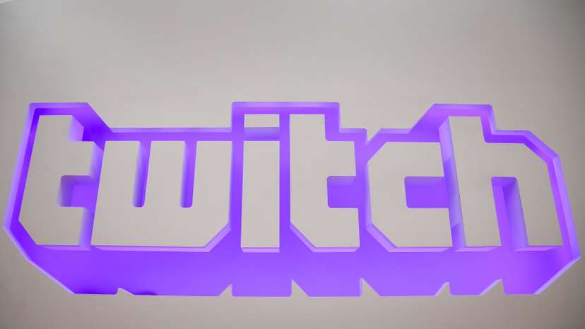 The twitch logo is seen at the offices of Twitch Interactive Inc, a social video platform and gaming community owned by Amazon, in San Francisco, California