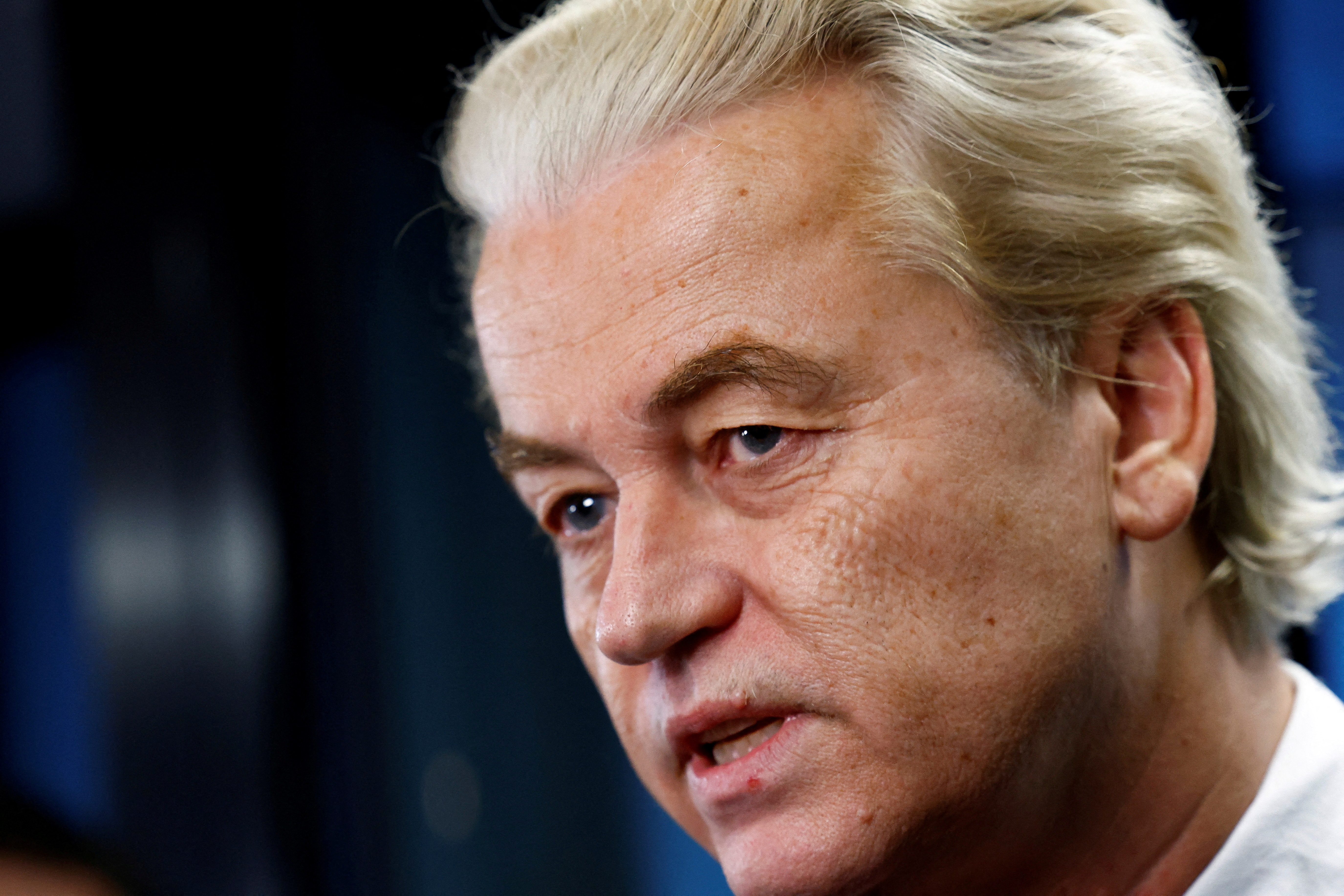FILE PHOTO: Dutch politicians meet after election to start coalition talks