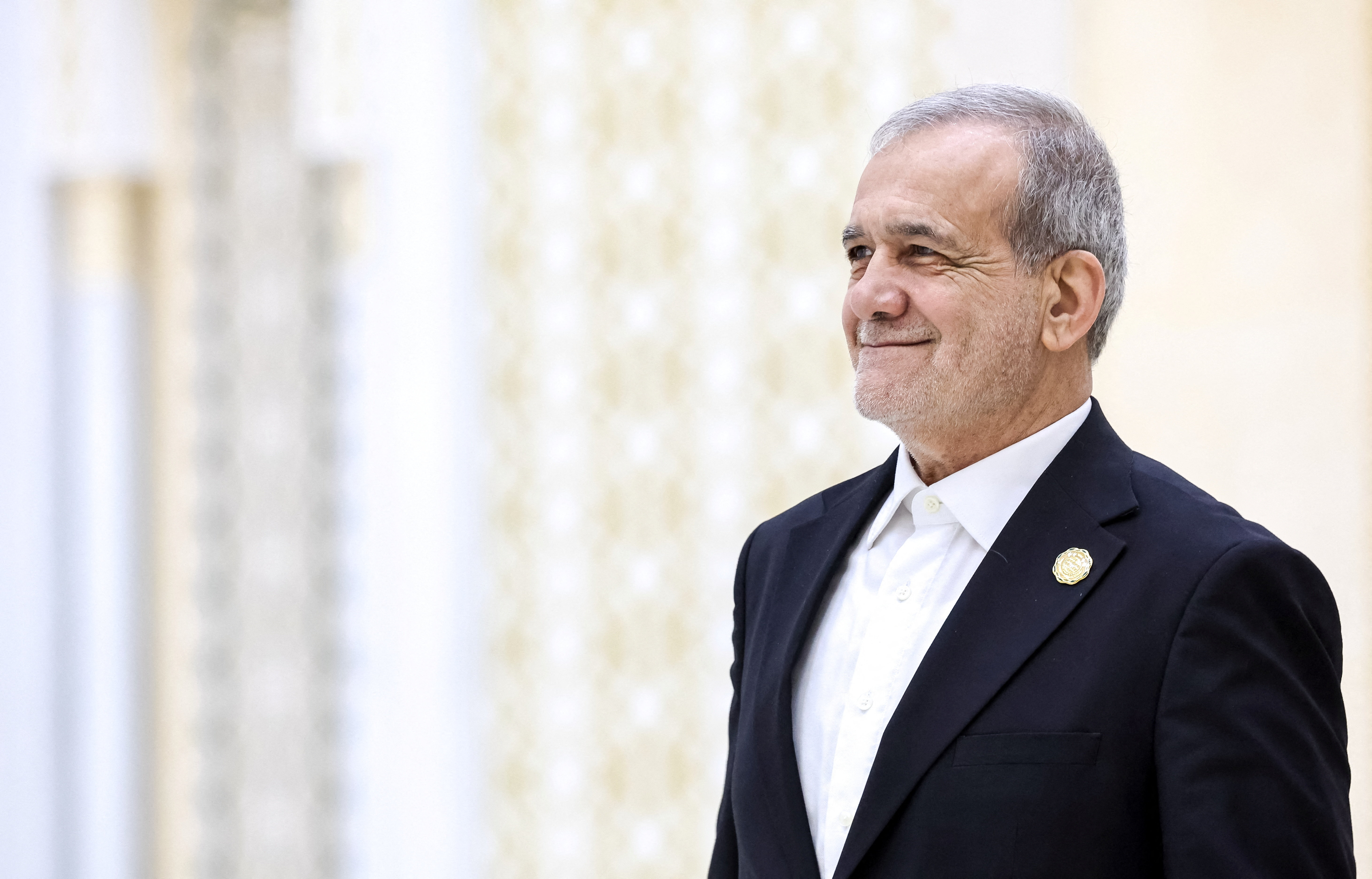 Iranian President Masoud Pezeshkian attends international forum in Ashgabat