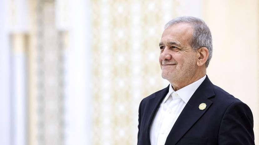 Iranian President Masoud Pezeshkian attends international forum in Ashgabat