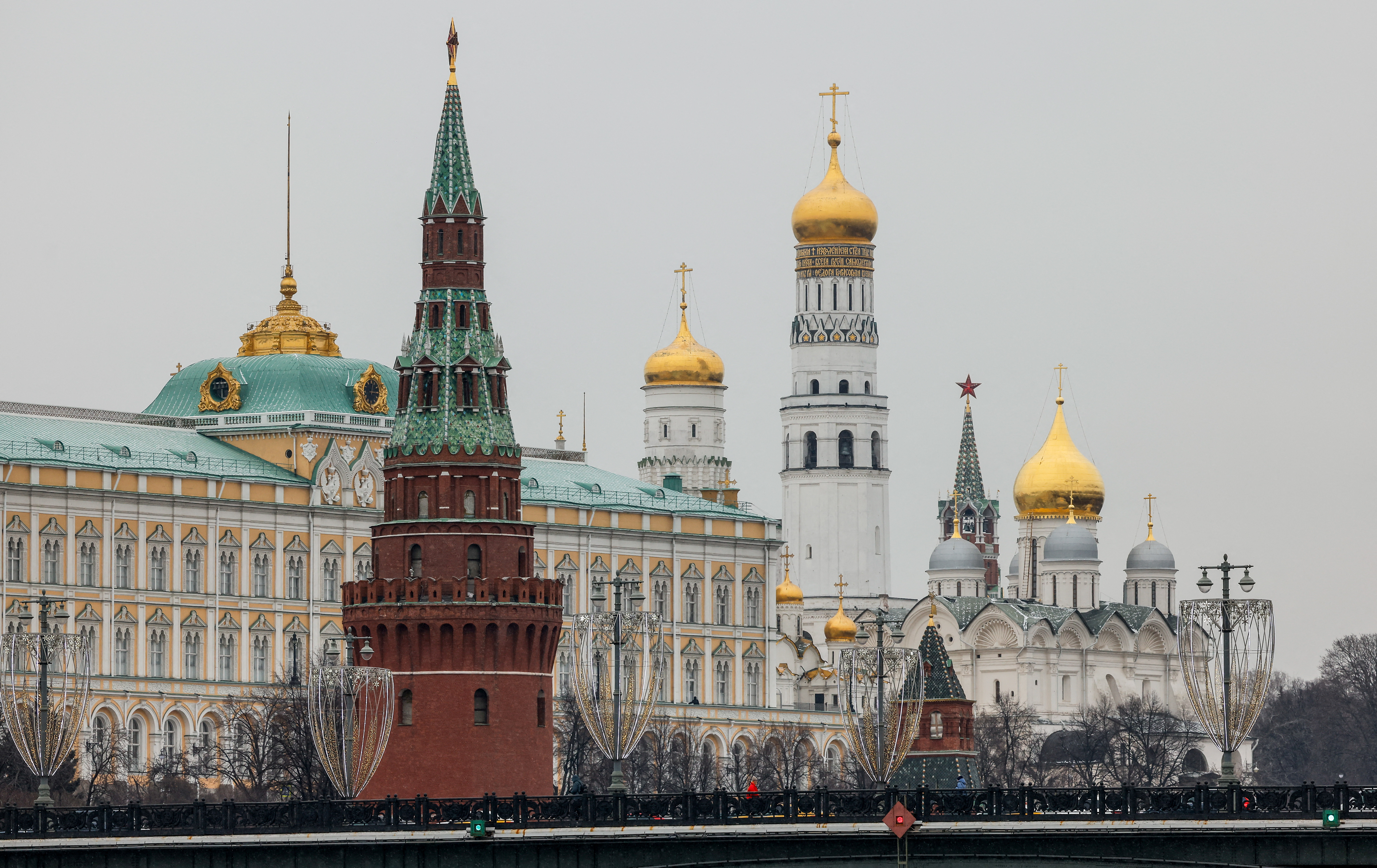 A view shows Moscow's Kremlin