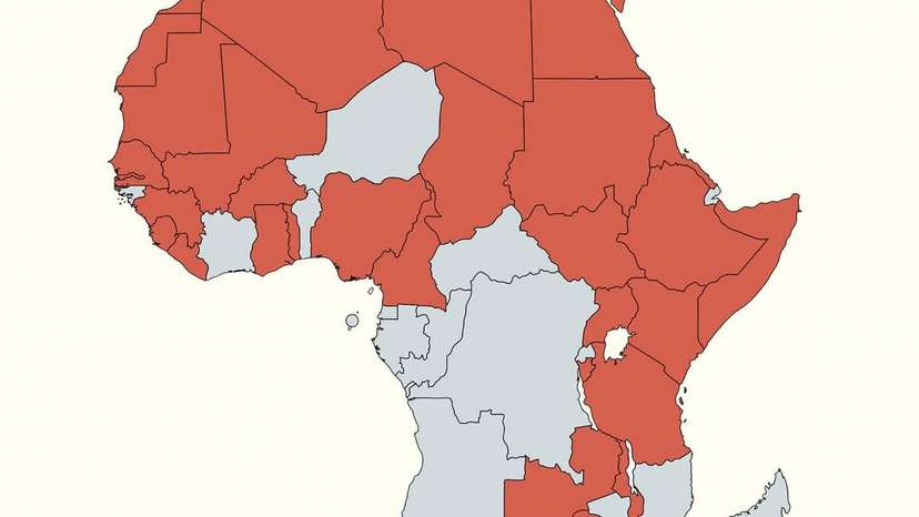 Homosexuality remains criminalised in a large part of Africa, with more than half of the contine