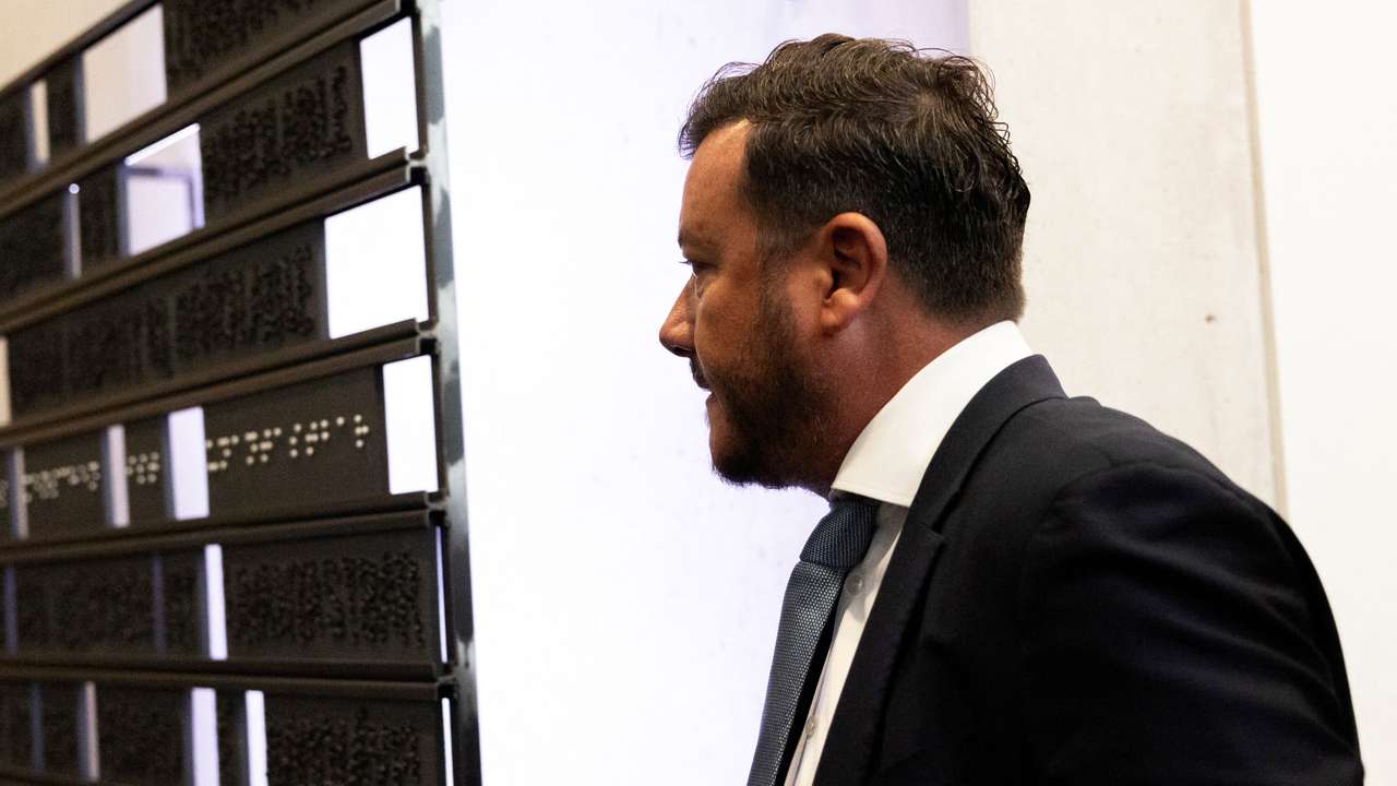 Fallen Austrian property tycoon Rene Benko appears before a parliamentary commission