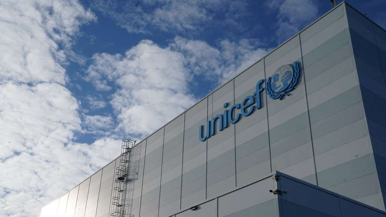 FILE PHOTO: UNICEF's Copenhagen warehouse prepares aid for Gaza