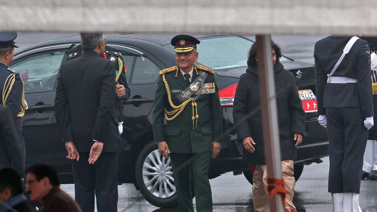 Beating the Retreat ceremony in New Delhi