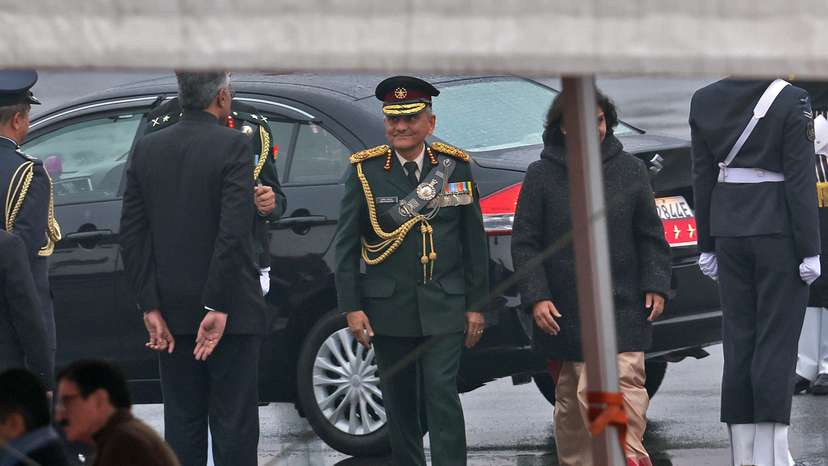 Beating the Retreat ceremony in New Delhi