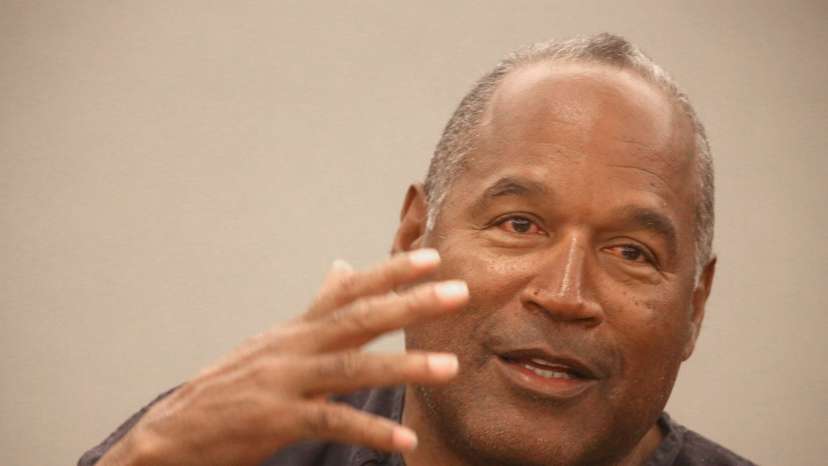 FILE PHOTO: O.J. Simpson testifies during an evidentiary hearing in Clark County District Court in Las Vegas
