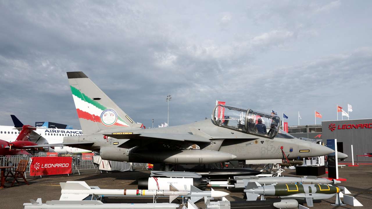 FILE PHOTO: 54th Paris Air Show at Le Bourget Airport near Paris