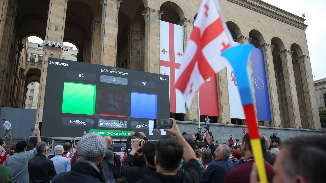 Protests in Tbilisi as parliament overcomes presidential veto on 'foreign agents' law