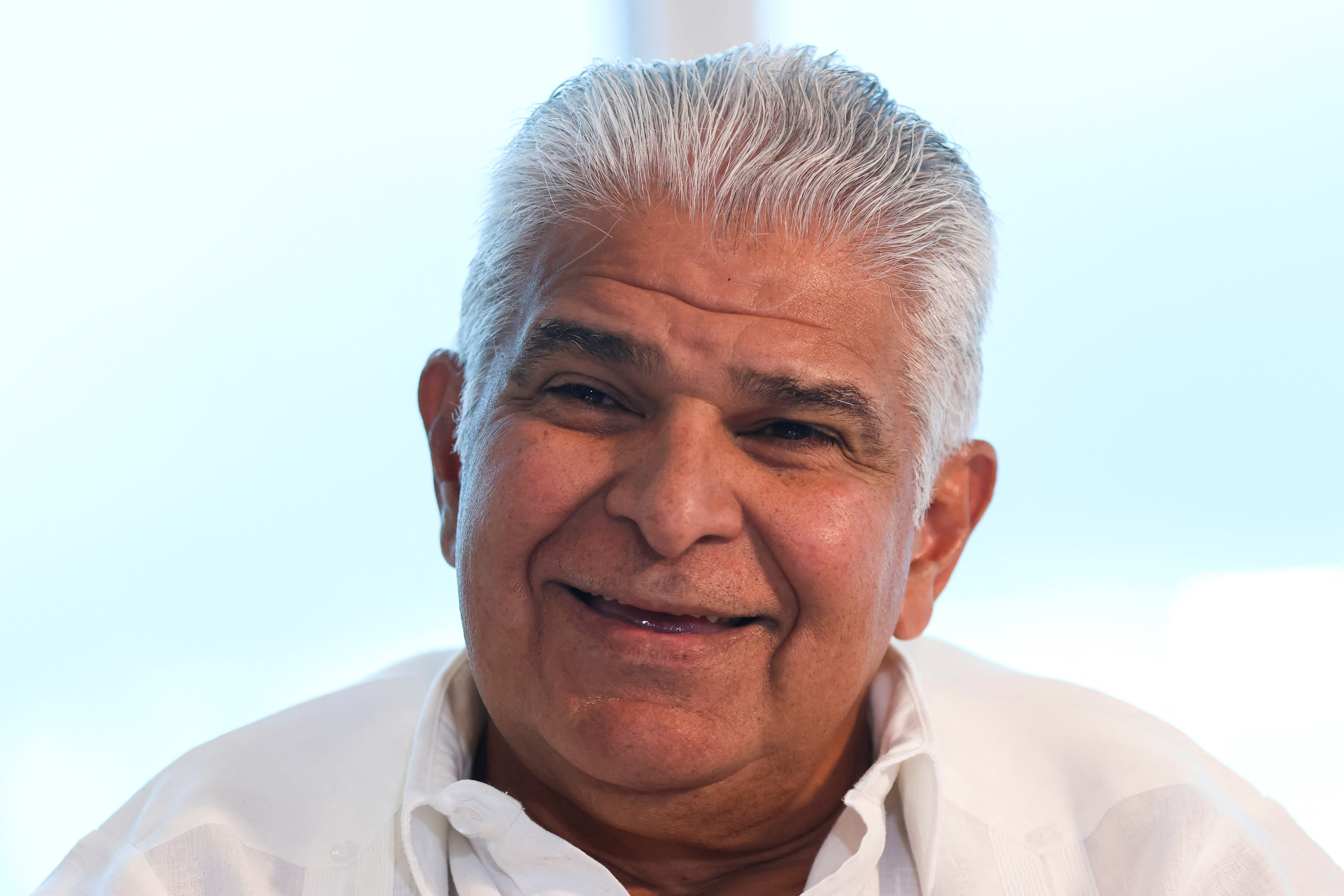 FILE PHOTO: Panama's president-elect Jose Raul Mulino attends interview with Reuters, in Panama City