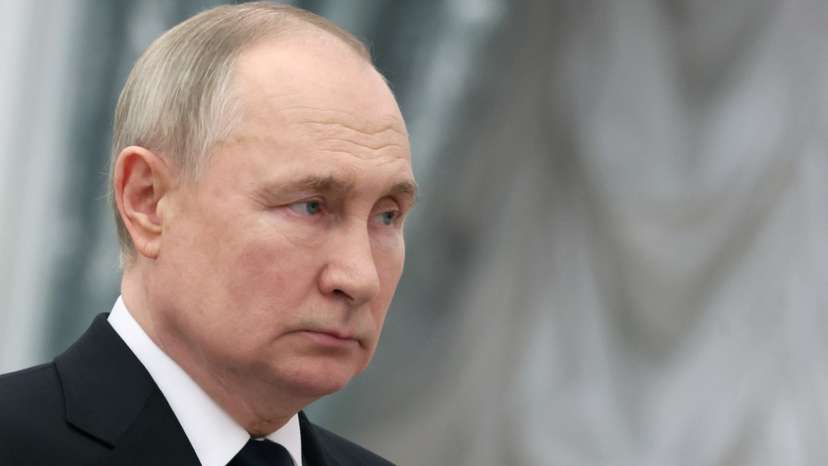 Russian President Putin presents awards to young cultural figures in Moscow
