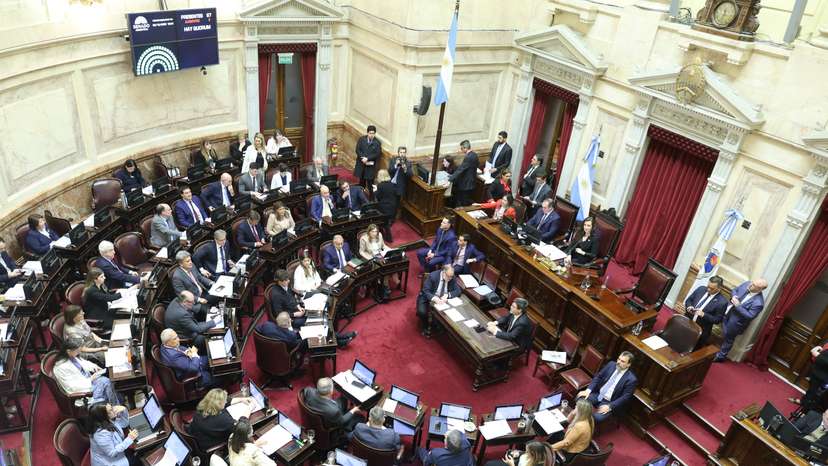 Argentina's Senate debates President Milei's vetoes on university funding and paediatric hospitals, in Buenos Aires