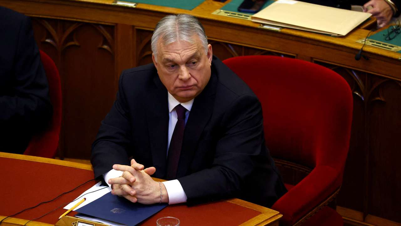 Hungarian Prime Minister Orban attends the spring session of parliament in Budapest