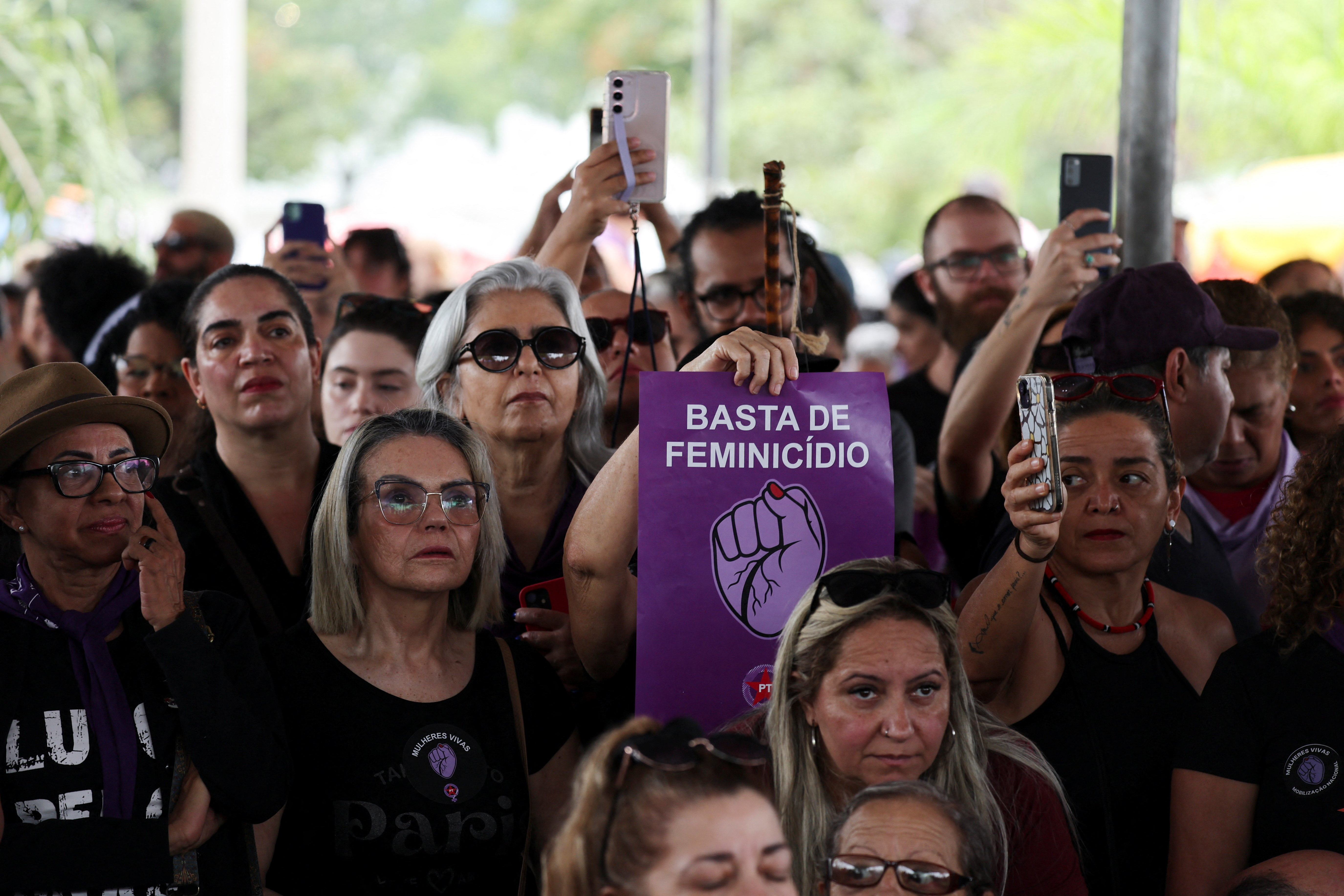 Brazil sees nationwide protests as anger grows over surge in violence against women