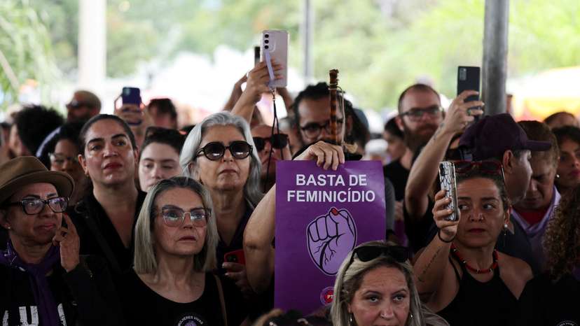 Brazil sees nationwide protests as anger grows over surge in violence against women
