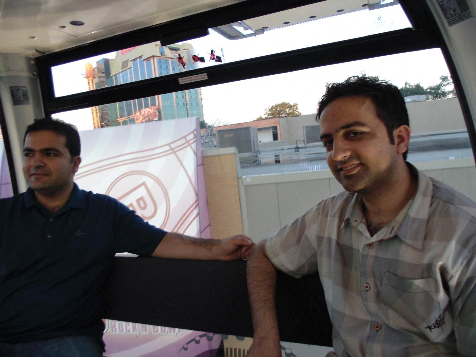 FILE PHOTO: Ahmad Habibi and his younger brother Mahmood Habibi pose for the camera