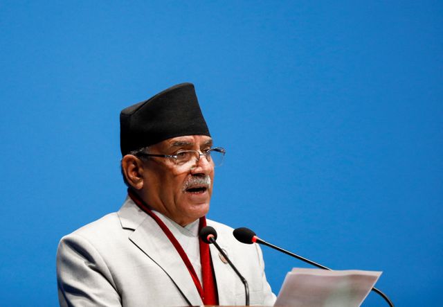Nepal PM seeks confidence vote at the parliament in Kathmandu