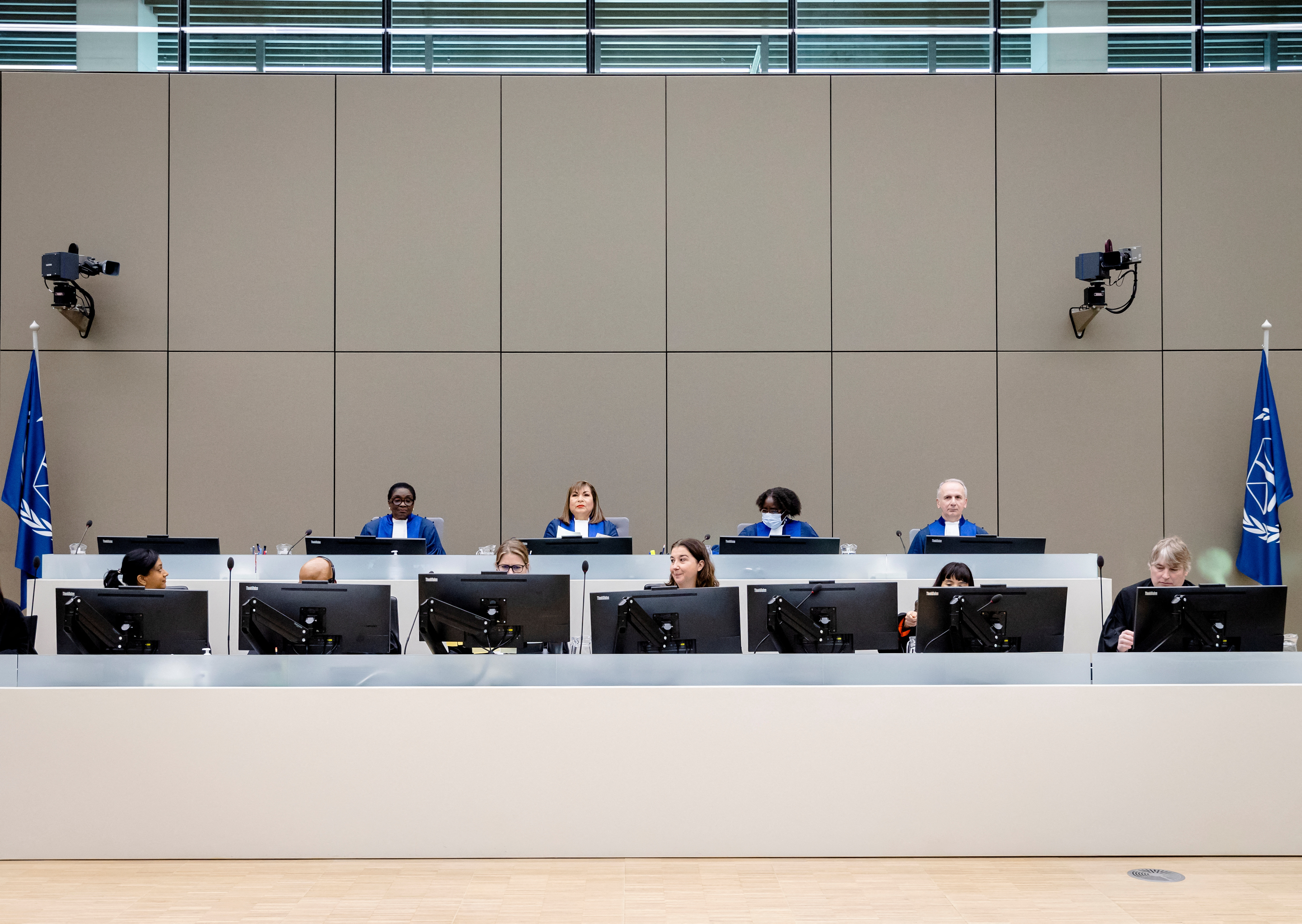 Dominic Ongwen appears before the International Criminal Court (ICC) in The Hague