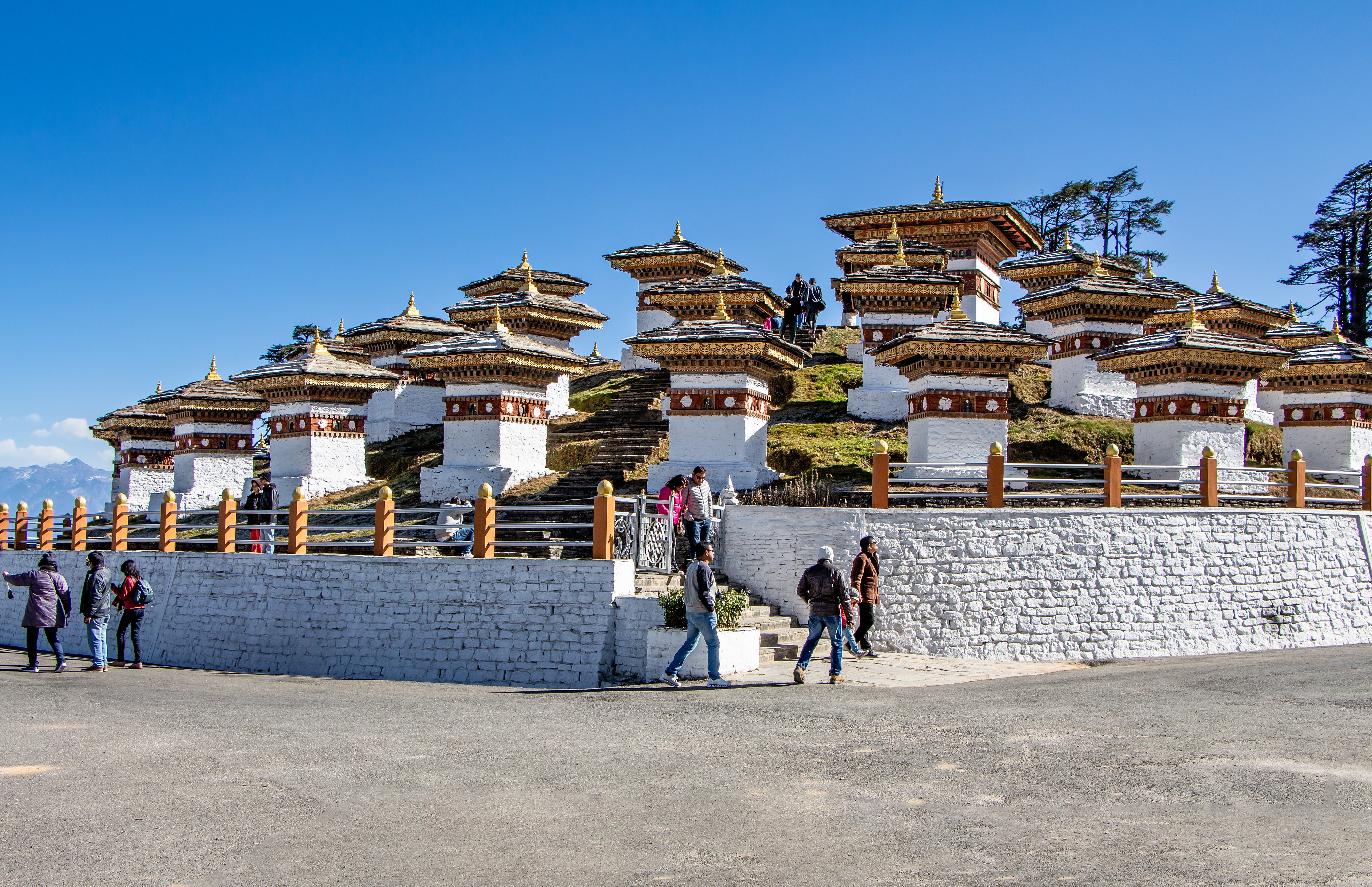 Bhutan town square