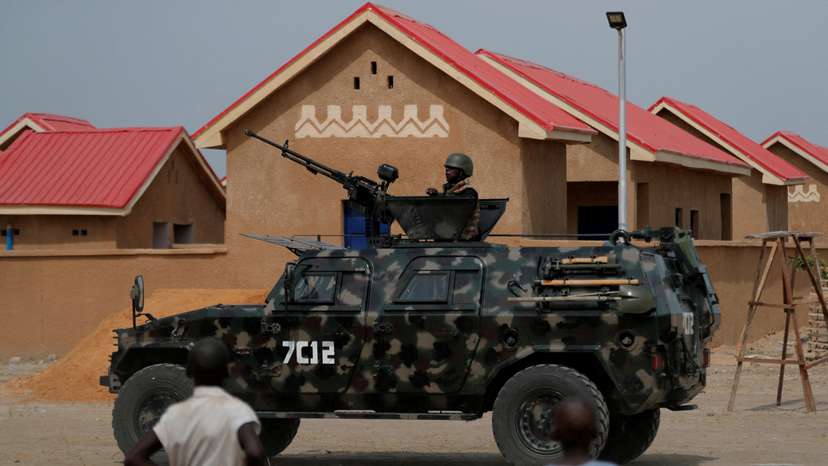 FILE PHOTO: Internally displaced people return home in Borno State