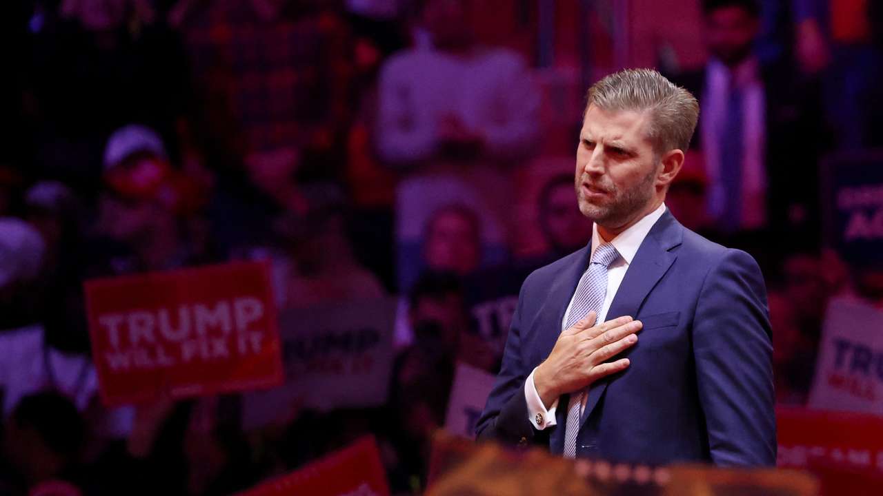 Republican presidential nominee and former U.S. President Donald Trump holds a rally at Madison Square Garden