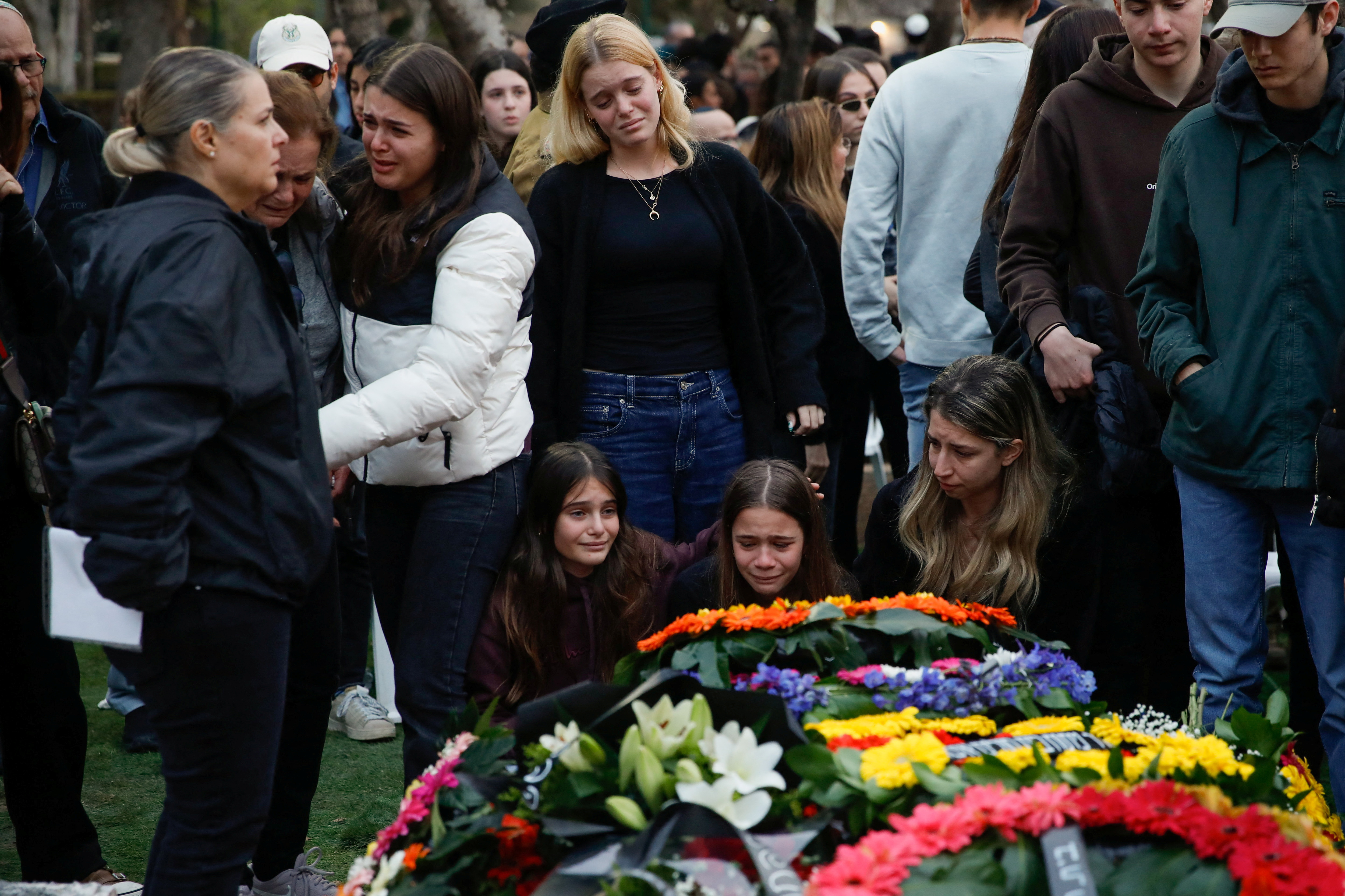 Funeral of Israeli soldier Sergeant first class Adi Eldor in Haifa