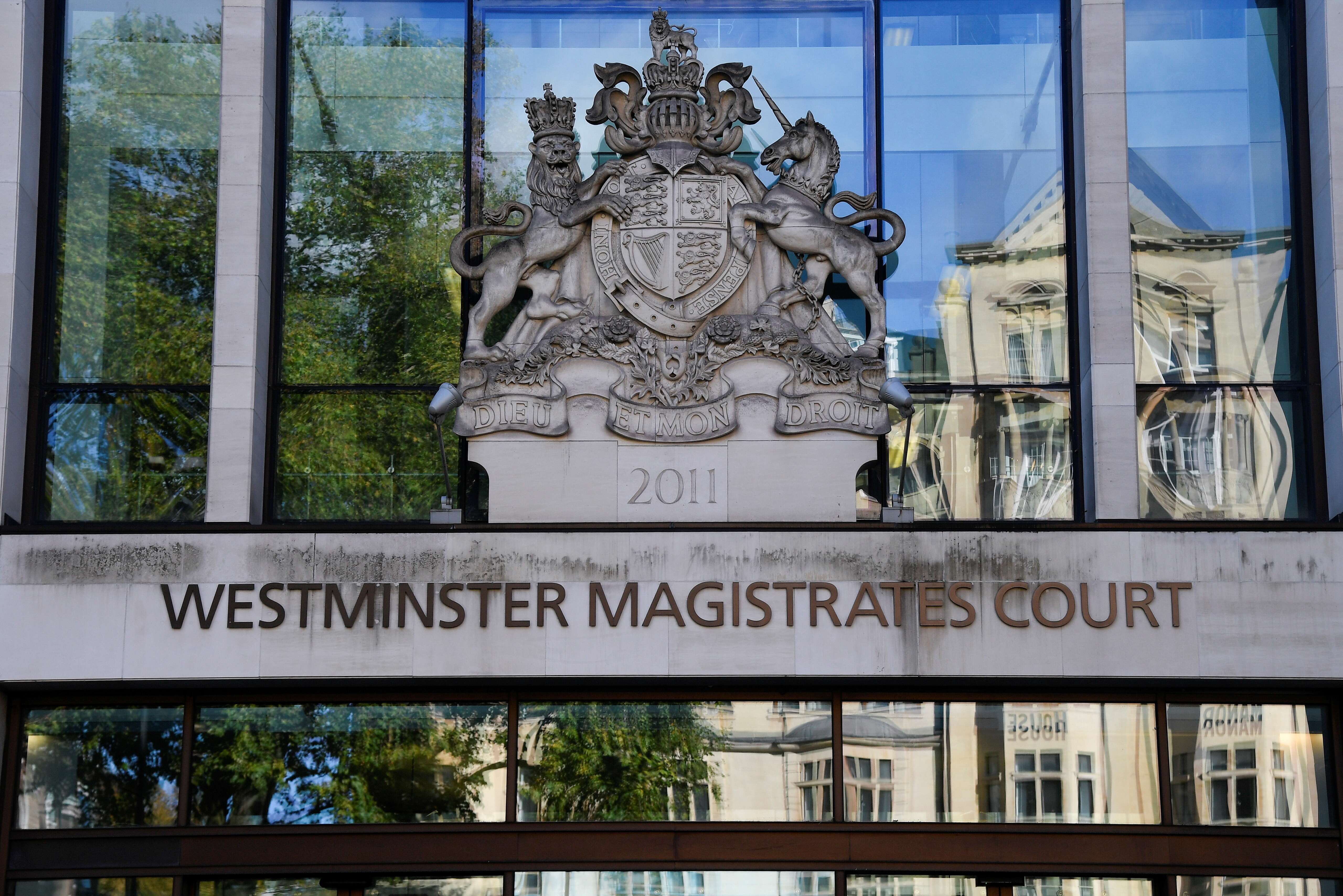 FILE PHOTO: A general view of Westminster Magistrates' Court