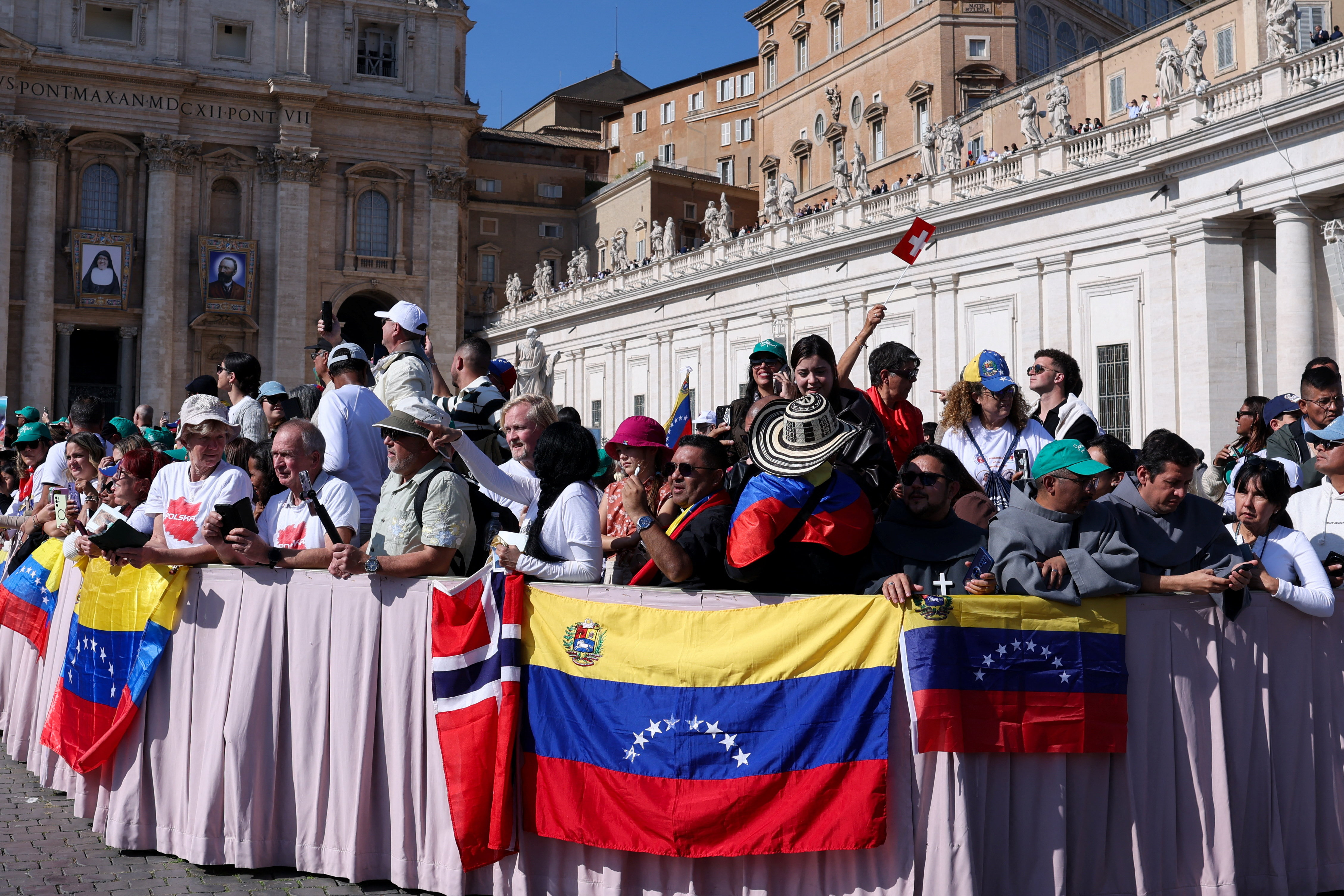 Canonisation of seven new saints during a Mass in St. Peter's Square at the Vatican