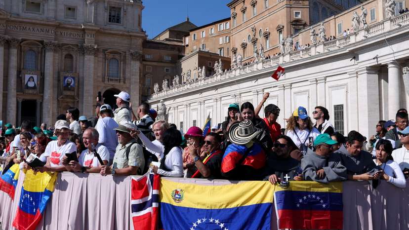 Canonisation of seven new saints during a Mass in St. Peter's Square at the Vatican